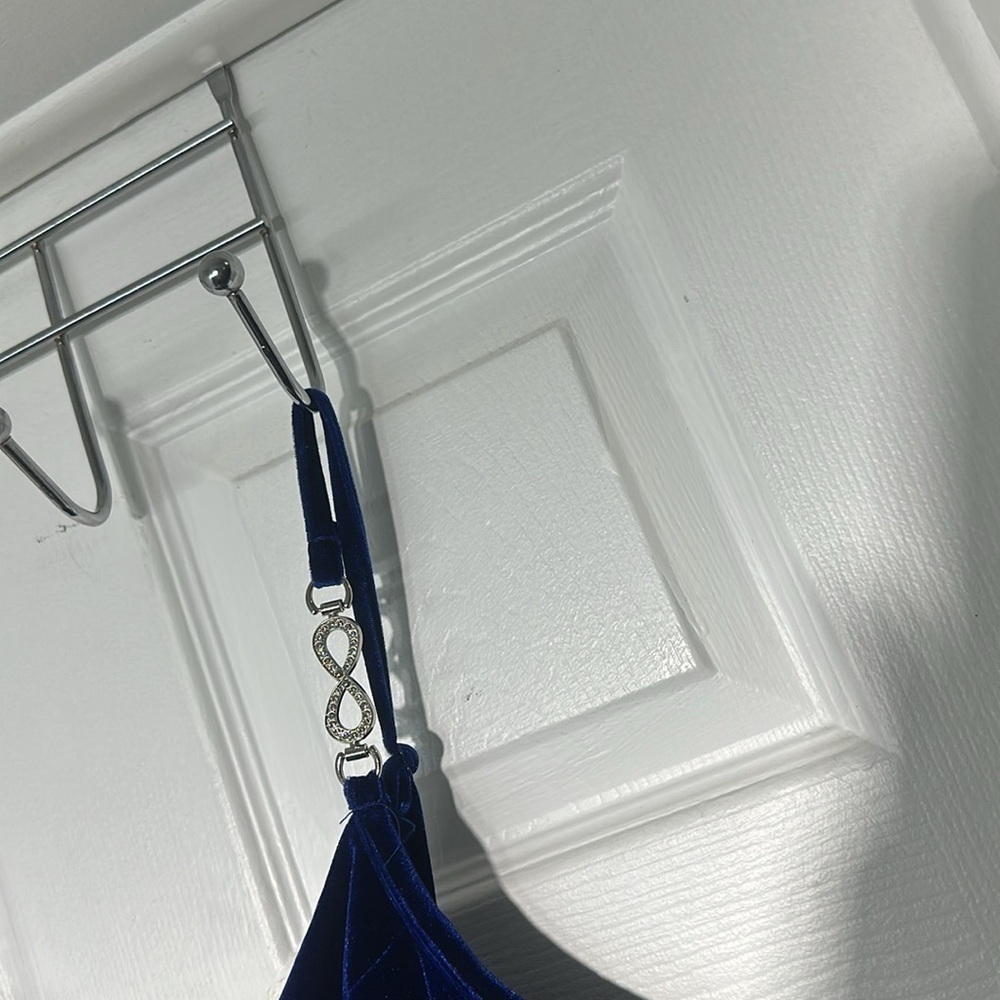 blue short  dress - Picture 4 of 4